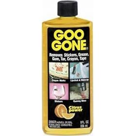 Goo Gone Large - Sticker, Tar, Crayon, Gum, lipstick, wax etc remover - 236ml (8Oz)