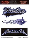 Metallica Stickers - Multi Pack of 3 Decals