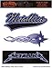 Metallica Stickers - Multi Pack of 3 Decals