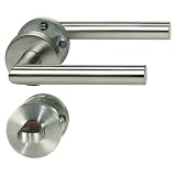 Produkt-Bild: Basi-Saturn 7308-0308 Zimmert&uuml;rgarnitur Edelstahl L-Form WC ZB 3200