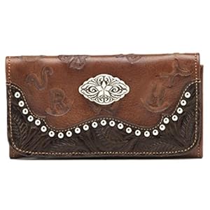 American West Round Up Ladies Trifold Wallet