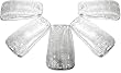 Recon 264159CL Clear Cab Roof Lights 1988-2002 Chevy & GMC CK Series Heavy-Duty (5-Piece Set)