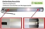 Alu – Unterbauleuchte inkl. Energiesparende T5 Röhre Leuchte 8W