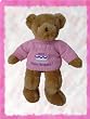 279 Birthday Sweater Pink for 14" - 18" Stuffed Animals