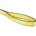 Mazzella EE2 Edgeguard Polyester Web Sling, Eye-and-Eye, Yellow, 2 Ply, Flat Eyes, Vertical Load Capacity