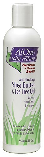 Anti-Breakage Shea Butter &amp; tea-Tree Oil Moisturizer - 237ml by Biocare Labs