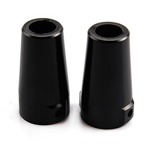 SkyQ RC Aluminum Rear Cup Axle Lockout for AXIAL SCX10 AX10 AX80020 Parts Black 2pcs
