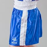 Professional Boxing Shorts Blue Large