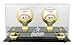 Houston Astros Golden Classic Two Baseball Logo Display Case