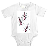 Onesie with colony, walking, insect, brown, ant
