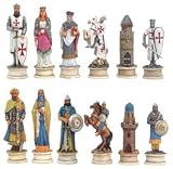 Crusade Chess Set Iv, King:3-1/4