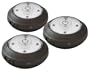 Rite Lite LPL623XLL 5 LED Puck Light with Optional Light Sensor 3 Pack - Grey