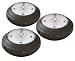 RiteLite LPL623XLL Five LED Auto Sensor Puck Light, Grey, 3 Pack Image