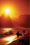 Strände Beaches Sunsets - Surfers Ipanema Plakat Poster