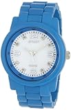 Sprout Women's ST5000MPLB Eco-Friendly Diamond Dial Light Blue Corn Resin Bracelet Watch