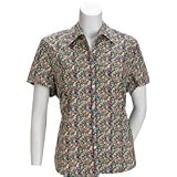 Greg Norman Floral Cap Sleeve Polo