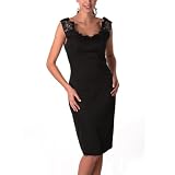 Phistic Women's Beaded V Neck Silk Blend Satin Sheath Dress