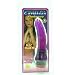 Golden Triangle Flamenco 6.5" Jelly Vibrator, Purple #4