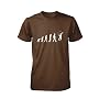Badminton Evolution T-Shirt, taille M, brun EVO Shirts
