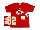Dante Hall Kansas City Chiefs NFL Youth Red Name and Number T-Shirt