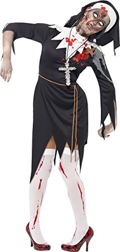 Smiffys women s zombie nun costume