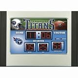 Tennessee Titans Scoreboard Desk & Alarm Clock