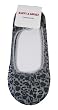 Happy & Lovely Fashion Slip-on Toe Cover Slippers Socks - Grey Leopard