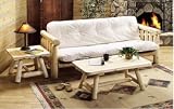 Rectangular Log Coffee Table