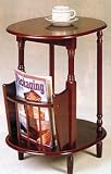 41AG28S23PL. SL160  Elegant Cherry Finish Magazine Side/End Table Wood Furniture