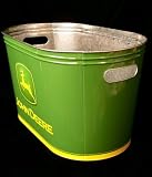 John Deere Galvanized Party Tub