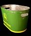 John Deere Galvanized Party Tub