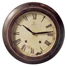 Shabby Chic French Vintage Style School Wall Clock