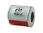 Zable(tm) Sterling Silver Poland Flag Bead / Charm