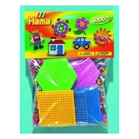 Hama Beads - Group Pack 4,000 Beads