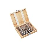 Steelex D2021-1/4-Inch to 1-Inch Deluxe Auger Bit Set, 7-Piece
