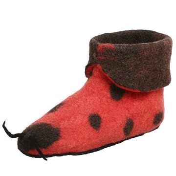 Satch & Sol Toddler/Little Kid Ladybug Slipper