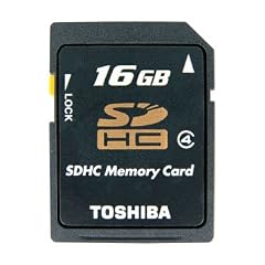 16 GB SDHCKarte KlaToshiba 16GB Secure Digital High Capacity Speicherkarte (SD HC Class 4 Card)