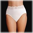 Olga Women's Secret Hug Nylon Scoops French Brief