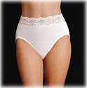 Olga Women's Secret Hug Nylon Scoops French Brief