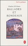 Ballades et rondeaux