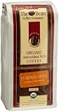 The Bean Coffee Company Pumpkin Spice, Organic Ground, 16-Ounce Bags (Pack of 2)
