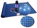 GOGO&trade; Navyblue Yoga Fitness Kit (Mat, Block, Strap, Mat Bag