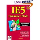 Click here to buy IE5 Dynamic HTML Programmer's Reference by Brian Francis, Alex Homer, and Chris Ullman.