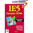 IE5 Dynamic HTML Programmer's Reference