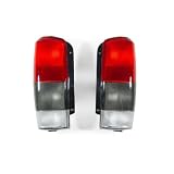 A Pair of Depo Red and Smoke Lense Tail Lights - Jeep Cherokee XJ 1997-2001 by Depo