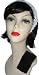Apparel : Ballerina Elastic Headwrap Head band~ 3" Wide~ Set of Black & White