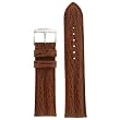 Watch Band Genuine Shark Brown Double Padded 22 millimeters Tech Swiss
