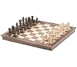 17in Walnut Tournament Style Chess Set