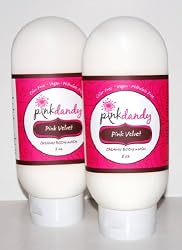 Pink Velvet: Organic Creamy Body Wash 8 oz in Birthday Cake Scent (Vegan)