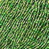 Czech Seed Beads 11/0 Mix Lime Green Peridot (1 Hank/4000 Beads) ~ Jablonex